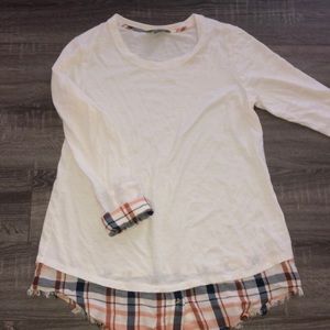 Cute long sleeve dress up or down shirt